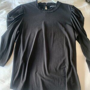 EPIC ADD - ADRIANNA PAPELL VERSATILE BLACK 3/4 SLEEVE - SIZE S